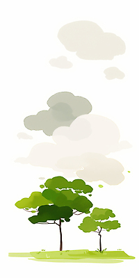 JPG 나무 식물 구름 예술 백그라운드 일러스트 자연 하늘 동화 미술 풍경 잔디 여름 평화 환경 공간 숲 생태계 채색 국내일러스트 AI일러스트 AI콘텐츠 자연요소 계절 컨셉 문화예술 파일형식