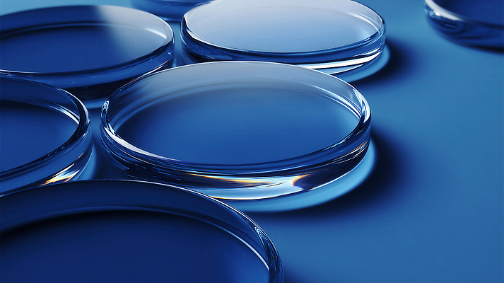 JPG 편집이미지 과학 재료 건강 실험 파란색 3D 투명 액체 화학 실험실 생물학 미생물 배양 생명과학 샬레 편집3D AI컴퓨터그래픽 AI콘텐츠 교육 컬러 생물 실험기구 디지털합성 파일형식