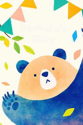 JPG 동물 캐릭터 디자인 예술 컬러 일러스트 곰 자연 나뭇잎 밝음 풍경 표현 만화 즐거움 그림 애니메이션 상상력 흥미 아기자기 일러캐릭터 AI일러스트 AI콘텐츠 감정 컨셉 잎 포유류 생태계 파일형식