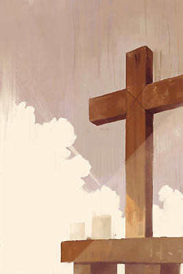 JPG 나무 구름 기독교 종교 예술 상징 백그라운드 십자가 일러스트 자연 하늘 풍경 평화 믿음 작품 예배 조용 신성 존경 국내일러스트 AI일러스트 AI콘텐츠 자연요소 식물 감정 컨셉 미술 생태계 파일형식