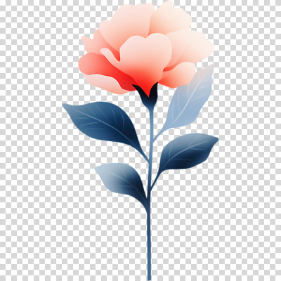 식물 꽃 컬러 컨셉 생태계 파일형식 장미 분홍색 잎 자연 뷰티풀 디지털아트 그래픽 화사함 색감 우아함 예술 편집이미지 PNG
