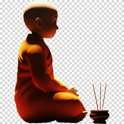 컬러 컨셉 종교건축 성직자 파일형식 명상 승려 향 평화 집중 주황색 종교 수행 영혼 고요 사찰 교양 기도 편집이미지 PNG