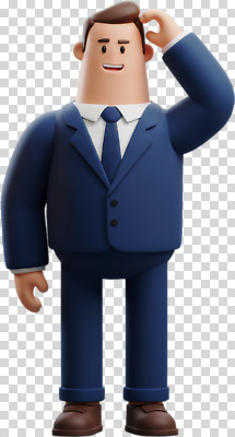 옷 감정 모션 사람 파일형식 비즈니스 정장 만화 캐릭터 고민 손짓 유머 남자 생각 표정 애니메이션 스타일 컬러 단순화된 편집이미지 PNG