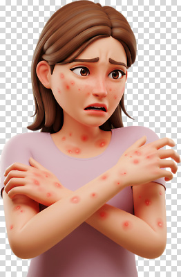 편집이미지 여자 감정 스트레스 건강 치료 고통 질병 불안 피부 걱정 PNG 두드러기 의사소통 증상 외모 의학 사람 신체부위 알레르기 파일형식
