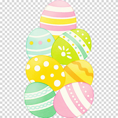 계절 기념일 컨셉 무늬 학용품 부활절 계란 파일형식 장식 알 봄 컬러 전통 아이디어 예술 패턴 파스텔 편집이미지 PNG 부활절계란