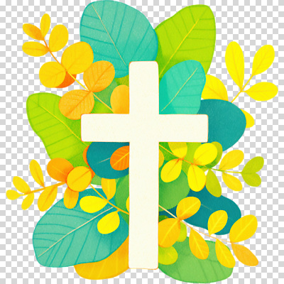 식물 편집이미지 디자인 예술 컬러 백그라운드 십자가 잎 크리스마스 자연 생명 장식 여름 화려 그림 PNG 계절 기념일 컨셉 생태계 파일형식