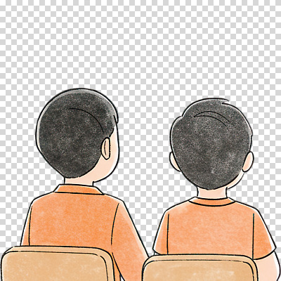 편집이미지 어린이 학교 모션 휴식 대화 소년 뒷모습 친구 우정 PNG 소통 교육 남자 뷰포인트 컨셉 관계 말하기 사람 파일형식