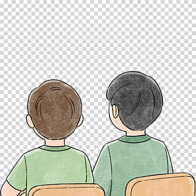 편집이미지 학생 교육 어린이 교실 수업 친구 학습 분위기 집중 그림 PNG 컨셉 학교 관계 사람 파일형식