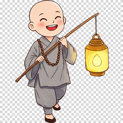 남자 감정 종교 어린이 모션 조명 표정 성직자 불교용품 파일형식 승려 소년 등불 걷기 웃음 행복 어둠 고요 순간 빛 목탁 전통 연습 불교 편집이미지 PNG