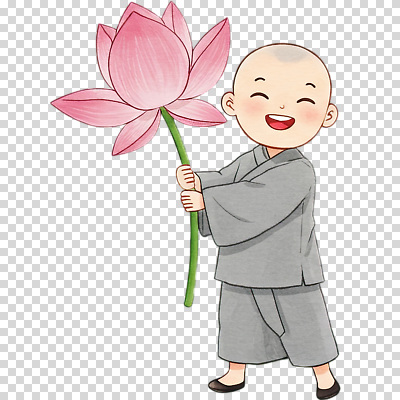 식물 전통 꽃 감정 표정 미술 사람 한복 성직자 생태계 파일형식 승려 연꽃 웃음 기쁨 어린이 저고리 전통의상 만화 자연 작품 밝음 행복 캐릭터 편집이미지 PNG