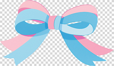 편집이미지 디자인 리본 분홍색 컬러 포장 선물 장식 파란색 파티 귀여움 우아함 PNG 컨셉 이벤트 파일형식