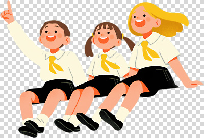 편집이미지 학생 행복 교복 어린이 학교 웃음 여름 친구 소풍 유치원 미니스커트 즐거움 PNG 옷 계절 교육 감정 관계 표정 사람 치마 야외활동 파일형식