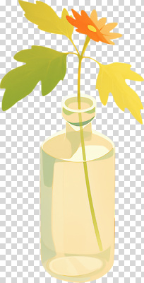 식물 디자인 병_용기 생태계 파일형식 유리병 꽃 잎 줄기 자연 장식 컬러 생명 뷰티풀 인테리어 화초 편집이미지 PNG
