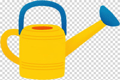 식물 편집이미지 화초 자연 손잡이 물 파란색 노란색 정원 물뿌리개 도구 원형 물주기 원예 정원가꾸기 PNG 기본 자연요소 도형 컬러 모션 취미 생태계 파일형식