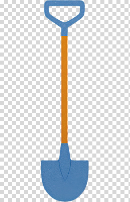 편집이미지 농업 손잡이 야외 파란색 정원 주황색 흙 도구 작업 삽 원예 조경 PNG 창작 산업 컬러 취미 파일형식