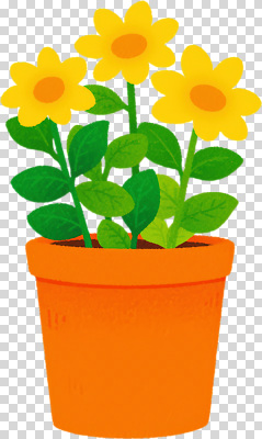 식물 편집이미지 꽃 화분 잎 자연 생명 휴식 장식 초록색 노란색 정원 농사 성장 PNG 컬러 컨셉 농업 생태계 파일형식