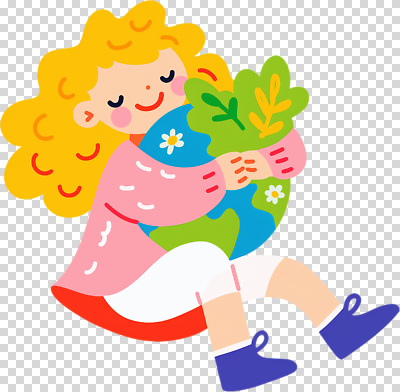 편집이미지 꽃 지구 어린이 자연 사랑 웃음 초록색 파란색 금발 귀여움 환경 보호 즐거움 PNG 액션 식물 헤어스타일 감정 컬러 컨셉 표정 사람 생태계 파일형식