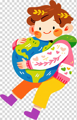 편집이미지 옷 교육 행복 지구 어린이 컬러 안기 자연 사랑 세계 환경 메시지 보호 PNG 감정 컨셉 모션 사람 생태계 파일형식