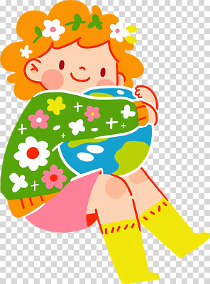 편집이미지 꽃 행복 지구 어린이 자연 따뜻함 사랑 미소 소녀 환경 담요 친환경 PNG 색감 식물 여자 감정 표정 사람 생태계 파일형식