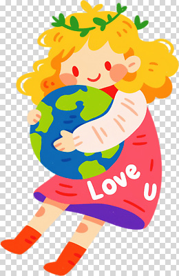 편집이미지 드레스 행복 지구 어린이 포옹 자연 따뜻함 사랑 그래픽 귀여움 환경 파마 PNG 밝은색 헤어스타일 옷 감정 컨셉 안기 사람 생태계 파일형식