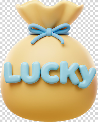 편집이미지 문자 디자인 기념일 리본 상징 장식 파란색 조형물 노란색 귀여움 축제 행운 상품 주머니 PNG 컬러 컨셉 미술 이벤트 파일형식