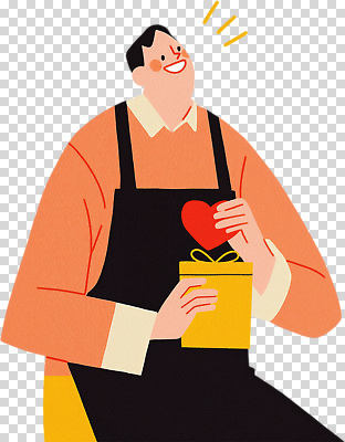 모양 감정 컨셉 사람 파일형식 선물 남자 행복 기쁨 하트 사랑 즐거움 따뜻함 축하 성격 편집이미지 PNG