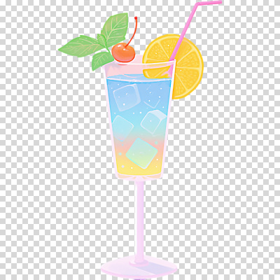 편집이미지 음료 과일 휴식 잔 장식 여름 파란색 파티 얼음 칵테일 시원함 상큼 PNG 자연요소 식기 계절 컬러 컨셉 주류 이벤트 파일형식