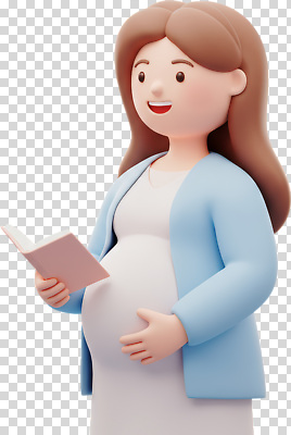 편집이미지 캐릭터 여자 행복 가족 미래 사랑 미소 책 독서 희망 재킷 임신 관찰 PNG 긍정적 감정 컨셉 관계 모션 표정 사람 외투 파일형식