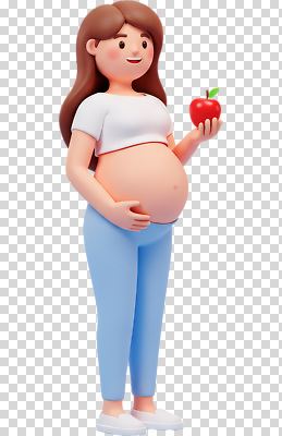 편집이미지 캐릭터 여자 행복 가족 모션 건강 희망 임신 표현 출산 사과 만화 PNG 식습관 스타일 감정 과일 관계 사람 파일형식