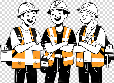 편집이미지 여자 남자 건축 협력 대화 안전 건설현장 조끼 작업 헬멧 활기 PNG 작업자 컨셉 건설업 말하기 사람 외투 보호장비 파일형식