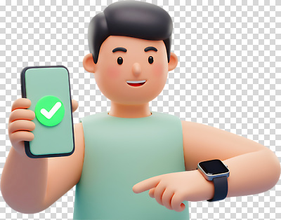 편집이미지 남자 아침 기술 생활 스마트폰 운동 디지털 기계 손목 확인 PNG 소통 스마트워치 주간 컨셉 건강 사람 신체부위 핸드폰 스마트기기 웨어러블 파일형식