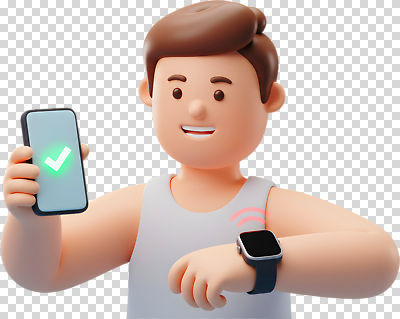 편집이미지 라이프스타일 남자 행복 모션 기술 건강 생활 스마트폰 운동 디지털 기계 체크표시 PNG 웨어러블 스마트워치 감정 사람 핸드폰 스마트기기 확인 파일형식