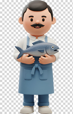 편집이미지 손 남자 따뜻함 작업복 어류 요리 누끼 일상 식사 신선 분위기 시장 어부 해산물 활기 PNG 직업 옷 컨셉 사람 라이프 신체부위 수중동물 파일형식