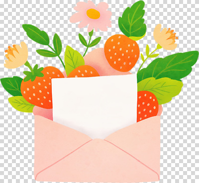 식물 계절 감정 컬러 과일 모션 생태계 파일형식 봉투 딸기 꽃 메시지 장식 분홍색 사랑 기쁨 자연 그리기 사계절 선물 편집이미지 PNG