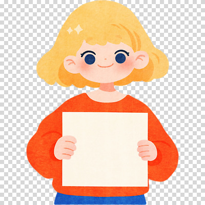 편집이미지 캐릭터 디자인 행복 감정 종이 백그라운드 밝음 웃음 소녀 여름 표현 스웨터 그림 긍정 PNG 계절 여자 어린이 컨셉 상의 표정 파일형식