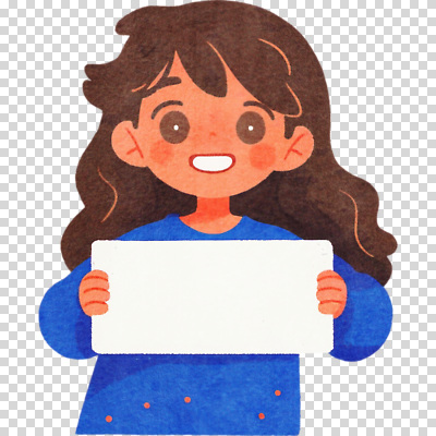 편집이미지 캐릭터 손 행복 어린이 포즈 표정 웃음 소녀 일상 파란색 기쁨 자신감 그림 PNG 여자 감정 컬러 사람 라이프 신체부위 파일형식