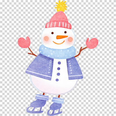 자연요소 잡화 계절 기념일 감정 스포츠용품 스포츠 관계 날씨 겨울스포츠 파일형식 눈사람 스케이트 겨울 즐거움 스케이팅 크리스마스 눈 장신구 모자 행복 장식 가족 동심 편집이미지 PNG