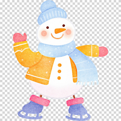 자연요소 도형 잡화 계절 감정 스포츠용품 상의 스포츠시설 날씨 표정 건강 미술도구 파일형식 눈사람 스케이트 겨울 웃음 즐거움 눈 운동 캐릭터 물감 원형 스케이트장 외투 모자 장갑 차가움 편집이미지 PNG
