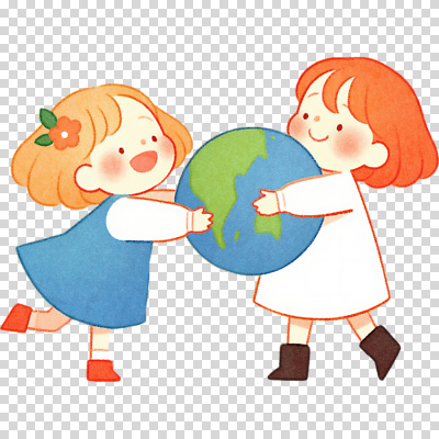 편집이미지 커플 행복 지구 어린이 컬러 모션 놀이 웃음 친구 지구본 원형 즐거움 그림 PNG 소통 도형 감정 컨셉 관계 표정 사람 파일형식