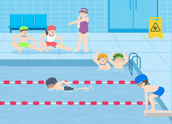 교육 수영복 일러스트 모션 물놀이 놀이 휴식 수영장 안전 물 여름 친구 수영 관찰 스노클링 체육 즐거움 국내일러스트 AI파일 자연요소 옷 계절 감정 컨셉 관계 수상스포츠 파일형식 벡터