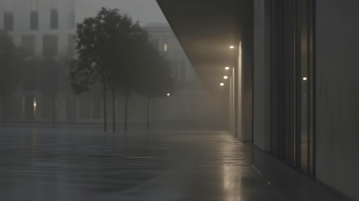 JPG 나무 편집이미지 가로등 우산 거리 풍경 건물 물 걷기 고요 회색 안개 도시 빗자루 흐림 편집실사 AI포토 AI콘텐츠 자연요소 식물 건축물 공공시설 컬러 모션 날씨 청소도구 CG 파일형식