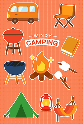 여행 의자 일러스트 자연 바람 불꽃 텐트 취미 야외활동 캠핑 도구 랜턴 시간 그릴 편안함 모닥불 즐거움 친목 국내일러스트 AI파일 자연요소 감정 가구 주방용품 불 레저 날씨 조명 캠핑도구 감각 생태계 파일형식 벡터