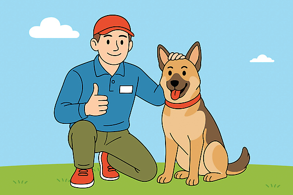 동물 행복 감정 포즈 일러스트 미소 초원 캐주얼 친구 반려동물 햇빛 산책 개 먹이 연습 즐거움 소통 동반자 쓰다듬기 국내일러스트 AI파일 옷 컨셉 포유류 관계 모션 휴식 표정 태양 파일형식 벡터