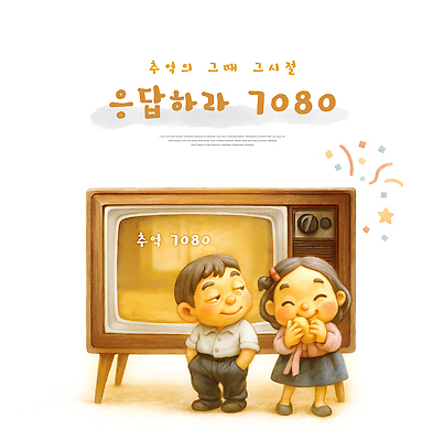 PSD 편집이미지 감정 문화 어린이 따뜻함 웃음 상반신 텔레비전 추억 그림 복고 시절 재현 이미지편집 컨셉 표정 사람 전자제품 파일형식