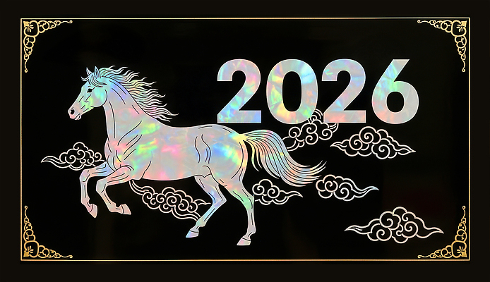 JPG 동물 구름 편집이미지 전통 디자인 예술 상징 컬러 새해 기념 장식 말_동물 화려 뷰티풀 순간 자개 2026년 이미지편집 AI컴퓨터그래픽 AI콘텐츠 자연요소 컨셉 포유류 연도 전통공예 파일형식