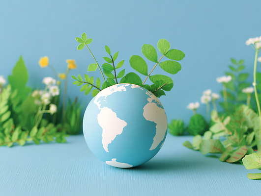 JPG 식물 무료이미지 편집이미지 꽃 지구 백그라운드 잎 자연 생명 장식 초록색 파란색 세계 환경 보호 친환경 뷰티풀 편집3D AI컴퓨터그래픽 AI콘텐츠 컬러 컨셉 3D 생태계 파일형식