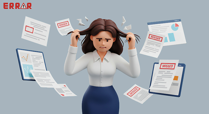 PSD 편집이미지 여자 감정 스트레스 직장 관리 사무실 3D 업무 불안 집중 고민 문서 압박 문제 혼란 편집3D 컨셉 회사 비즈니스 사람 작업 디지털합성 파일형식