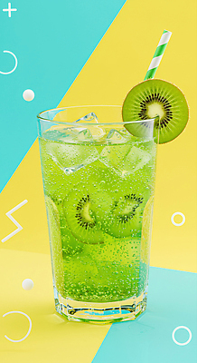 JPG 모양 편집이미지 음료 컬러 잔 키위 여름 얼음 자유 칵테일 과일주스 상큼 편집실사 AI포토 AI콘텐츠 자연요소 식기 계절 컨셉 과일 주류 주스 CG 파일형식