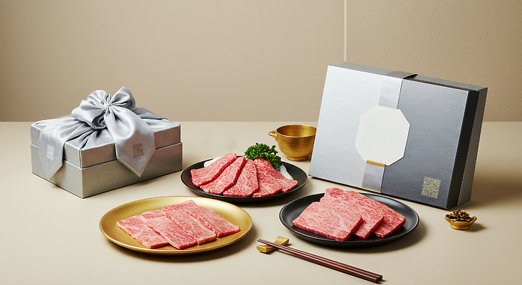 JPG 편집이미지 한식 요리 상차림 외식 고기요리 선물세트 식자재 편집실사 AI포토 AI콘텐츠 음식 선물 CG 파일형식