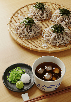 JPG 편집이미지 한식 식탁 전통음식 면류 고명 메밀국수 고추냉이 국수 간장 냉면 건강식 간편조리식품 편집실사 AI포토 AI콘텐츠 전통 음식 탁자 여름음식 양념 CG 파일형식